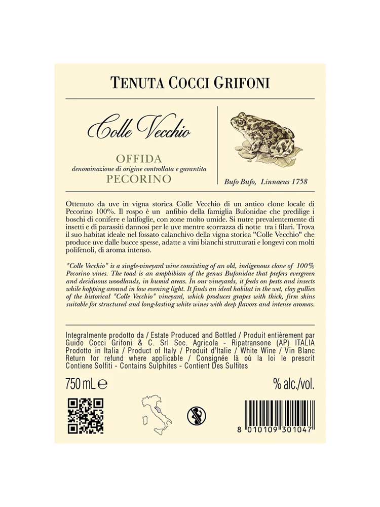 Colle Vecchio Offida Pecorino DOCG - immagine 2